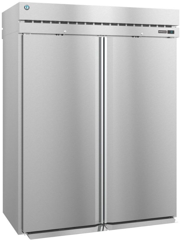 Hoshizaki Steelheart® 68" 78.35 Cu. Ft. Stainless Steel Two Section Roll-In Upright Refrigerator-1