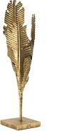 A & B Home Deep Bronze Feather Candle Holder-1