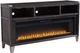 Signature Design by Ashley® Todoe Gray 65" TV Stand with Fireplace Insert-0