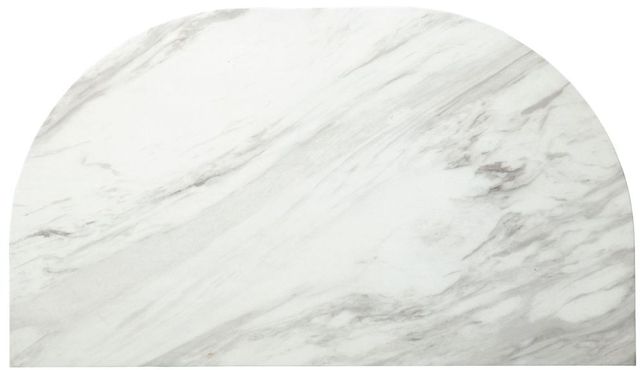 Signature Design by Ashley® Donnesta White Chairside End Table with Black Metal Stand-2