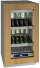 U-Line® 18" Stainless Steel Panel Ready Undercounter Refrigerator-0