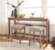 Magnussen Home® Lindon Belgian Wheat/Sauve Blanco Upholstered Stool-1