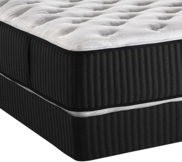 Restonic® Silver Leaf 14'' Hybrid Plush Tight Top King Mattress-1