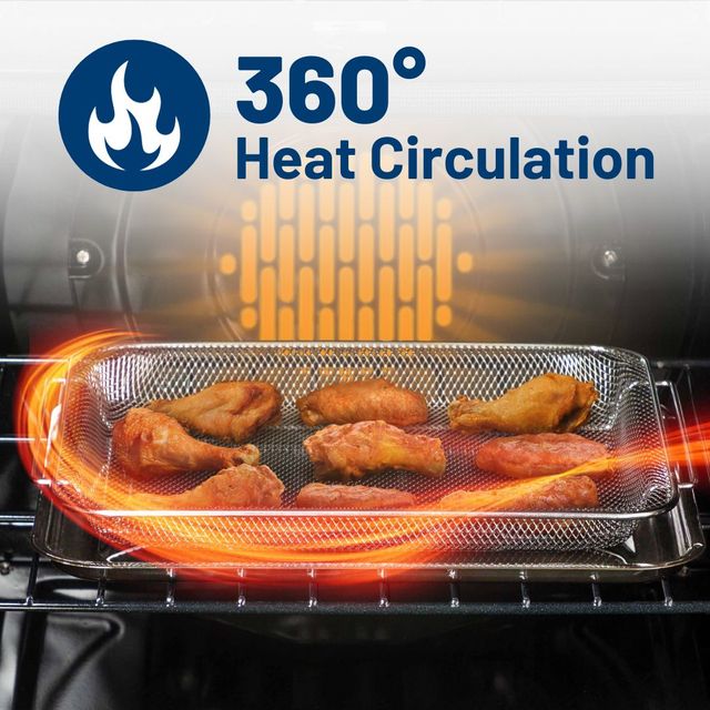 GE® 12" Air Fry Basket & Tray Set-3