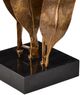 Currey & Company Black/Vintage Brass Musa Floor Lamp-5