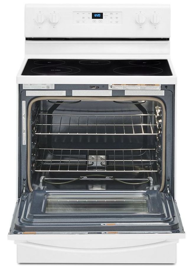 Whirlpool® 30" White Freestanding Electric Range-1