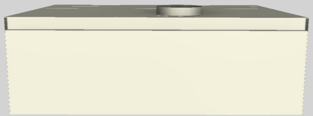 Vent-A-Hood® 36" Biscuit Wall Mounted Range Hood-4