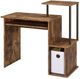 ACME Furniture Lyphre Black/Weathered Oak Computer Desk-1