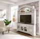 Liberty Furniture Magnolia Manor Antique White/Weathered Bark Entertainment Center-1