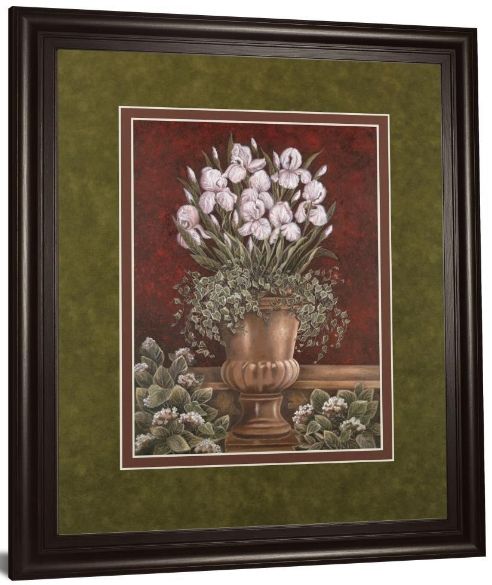 Classy Living Betsy Brown Hannah’s Irises 34"W Wall Art-3