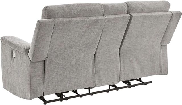 Signature Design by Ashley® Barnsana Ash Power Reclining Loveseat with Console-4