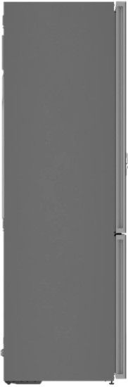 Bosch® 800 Series 24" 12.8 Cu. Ft. Black Glass Counter Depth Bottom Freezer Refrigerator-3