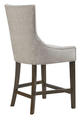 Olliix by Madison Park Signature Ultra 25.5" Cream Upholstered Counter Stool-2