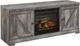 Signature Design by Ashley® Wynnlow 3-Piece Gray Entertainment Center with Electric Fireplace-1