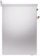 Ilve® Nostalgie II Series 30" Stainless Steel Pro Style Induction Range-4