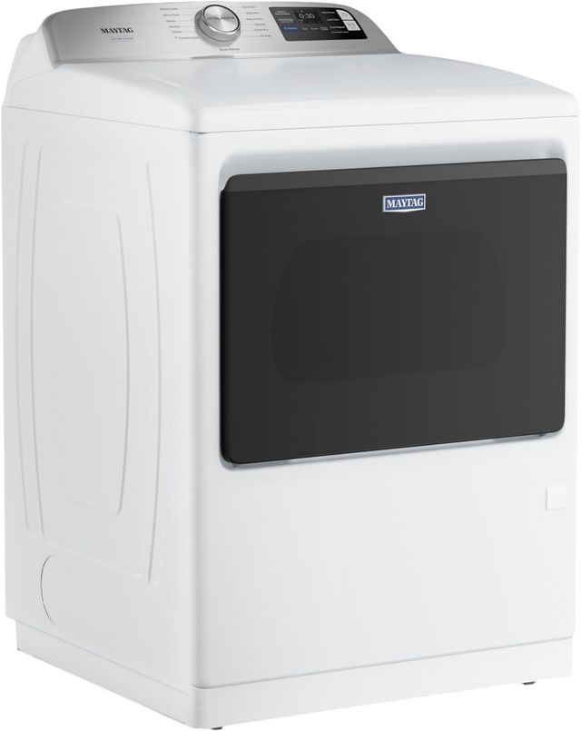 Maytag® 7.4 Cu. Ft. White Smart Front Load Electric Dryer with Pet Pro Option-3
