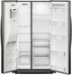 Whirlpool® 36" 21 Cu. Ft. Black Stainless Steel Counter Depth Side-by-Side Refrigerator with TruCool™ System-1