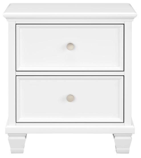 Signature Design by Ashley® Fortman White Nightstand-2