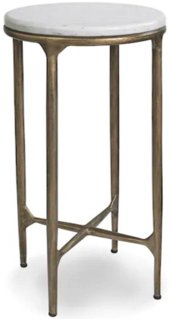 Bassett® Furniture Keswick Bronze/White Accent Table-0