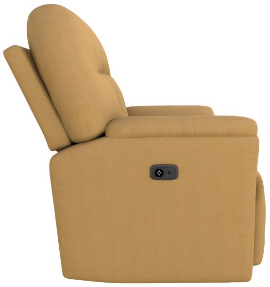 Best® Home Furnishings Customizable Suitably Leather Power Swivel Glider Recliner with Heat, Massage and Headtilt-2