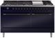 Ilve® Nostalgie II Series 60" Midnight Blue Pro Style Dual Fuel Range-0