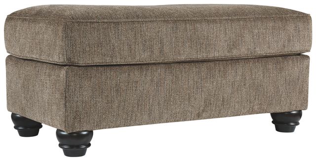Benchcraft® Braemar Brown Ottoman-0