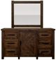 International Furniture Direct Dutton Brown Dresser-3