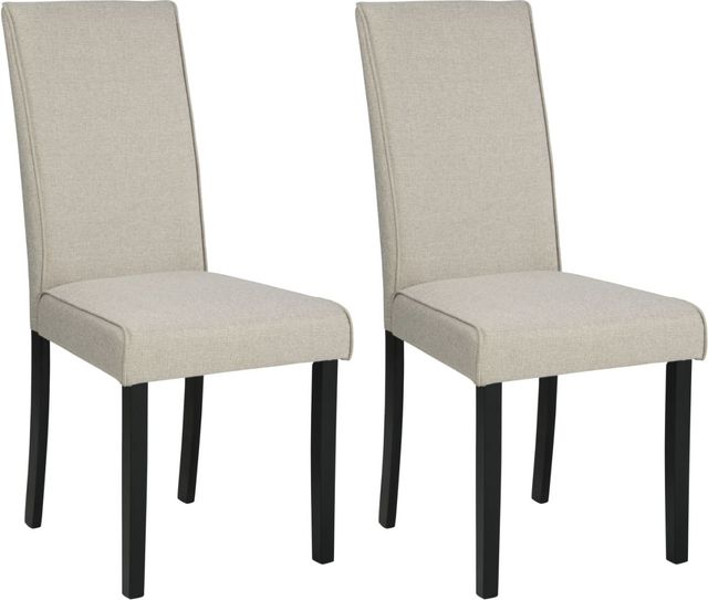 Signature Design by Ashley® Kimonte 2-Piece Beige Dining Side Chair Set-0