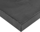 Olliix by Madison Park Charcoal Leaf Charcoal/Gold Heavy Textured Canvas with Gold Foil Embellishment-2