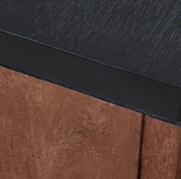 Signature Design by Ashley® Kallari Black/Warm Brown Chair Side End Table-4