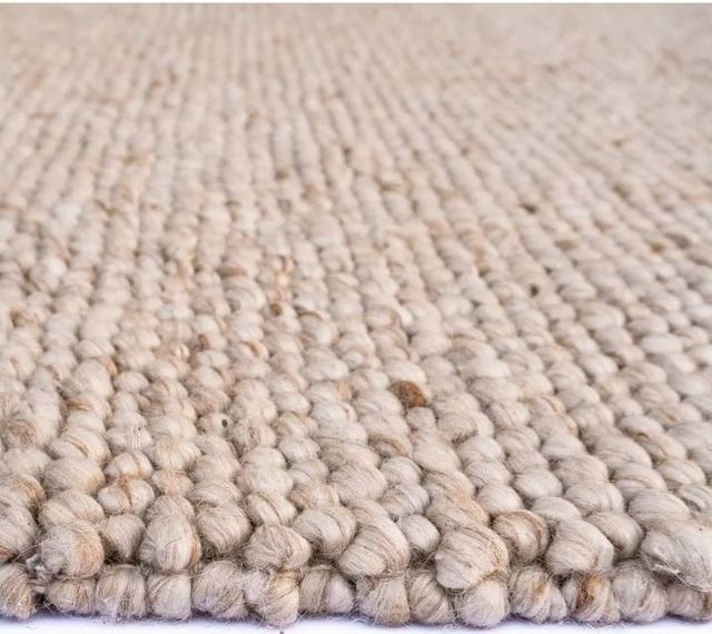 KAS Rugs Pave Ivory Beige Cornerstone 5'x8' Area Rug-3