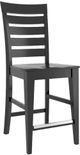 Canadel® Gourmet Peppercorn Washed Wood Fixed Stool-0