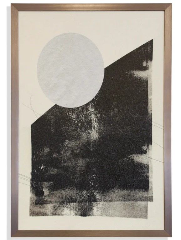 Stylecraft Black/Off-White/White Wall Art-0