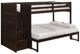 Elements International Sami Espresso Twin Over Full Bunk and Loft Bed-0