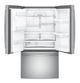 GE® Energy Star® 27.8 Cu. Ft. French-Door Refrigerator-Stainless Steel-3