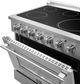 FORNO® Galiano 36" Stainless Steel Pro Style Electric Range-2