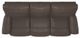 La-Z-Boy® James Walnut Leather Power Reclining Sofa with Headrest-4