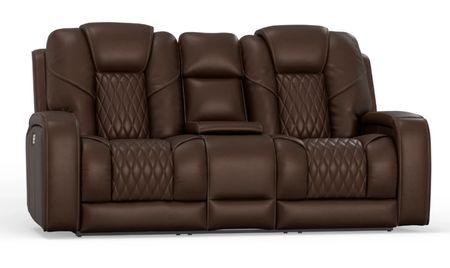 Symphony Triple Power Console Loveseat