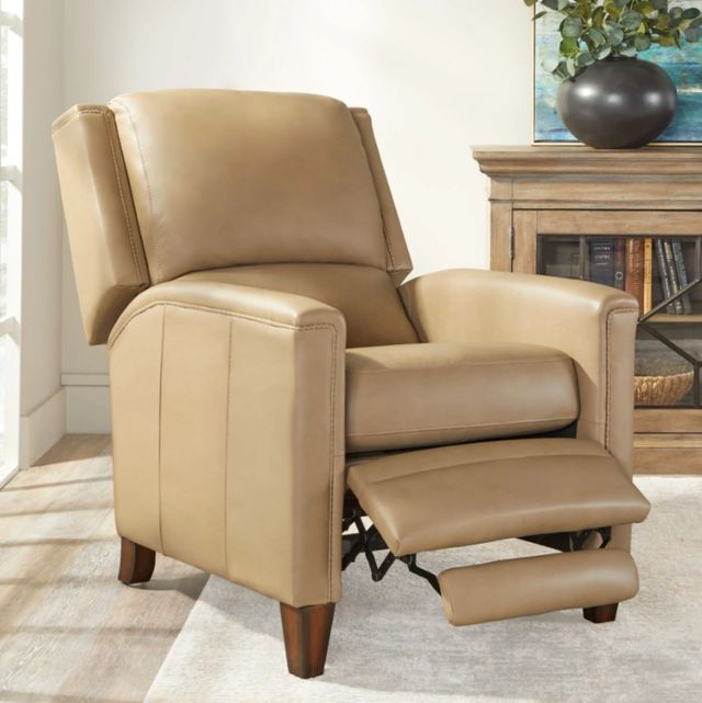 Parker House® Connor Luxe Latte High Leg Power Recliner with Power Headrest-1