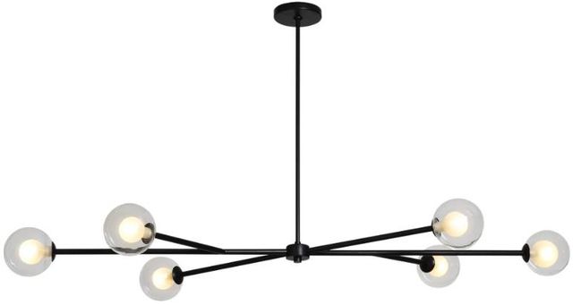 Renwil® Endah Matte Black Pendant Light-0