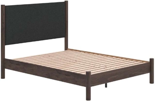 Signature Design by Ashley® Cadmori Brown Queen Upholstered Panel Bed-1