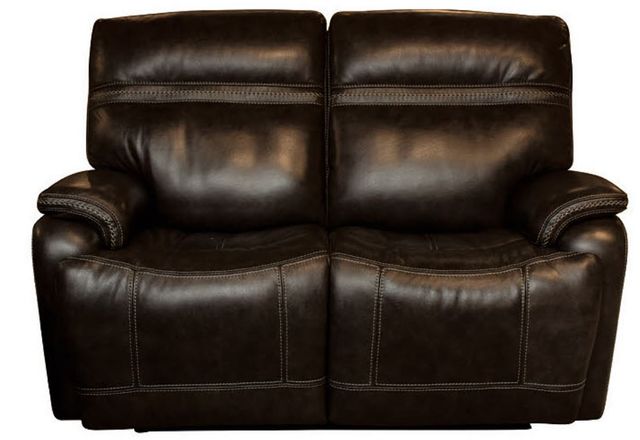 Bassett® Furniture Club Level Grant Truffle Power Loveseat