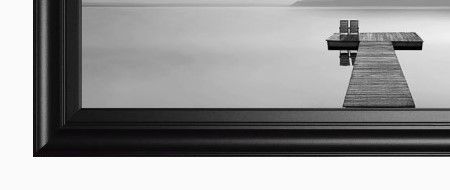 Classy Art Black and White Water Panel XII by James McLoughlin Wall Art-1