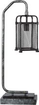 Crestview Collection Chicago Pewter/Rust Table Lamp-0