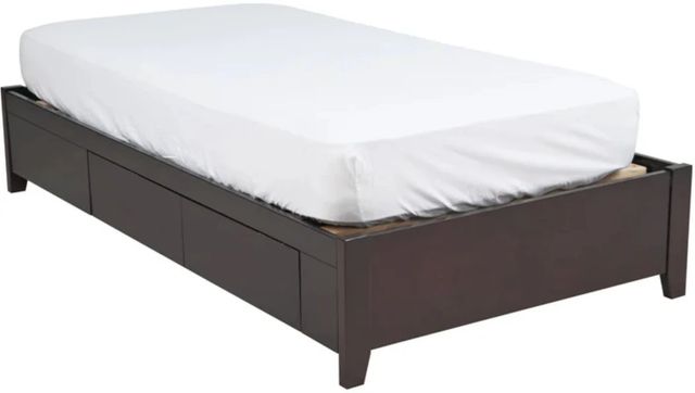 Modus Furniture Nevis Espresso Full Simple Storage Bed-0