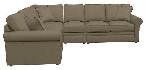 La-Z-Boy® Collins Driftwood Sectional with Custom Layout Options-1