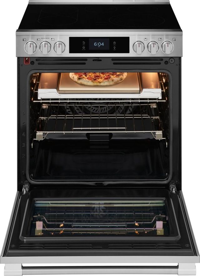 Frigidaire® Professional® 30" Stainless Steel Freestanding Electric Range with Stone-Baked Pizza Mode-3