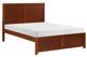 Homelegance® Rowe Dark Cherry Full Platform Bed-0