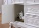 Furniture of America® Manzanita White Hutch and Buffet-2