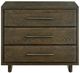 Universal Explore Home™ Modern Sable 3-Drawer Nightstand-1